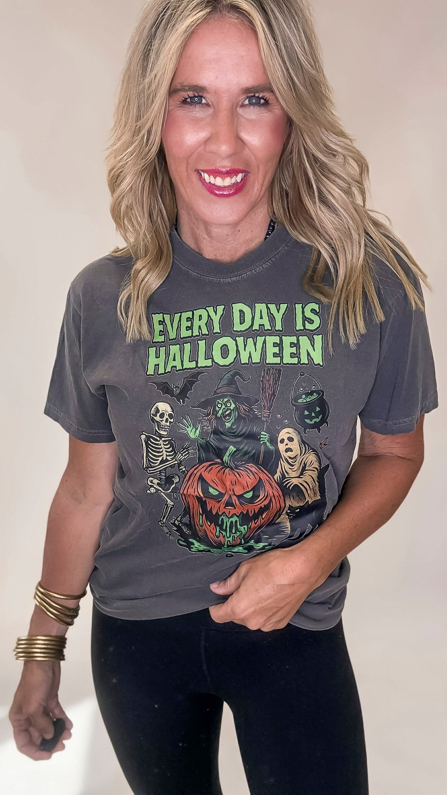 Everyday is Halloween Garment Graphic T-shirt
