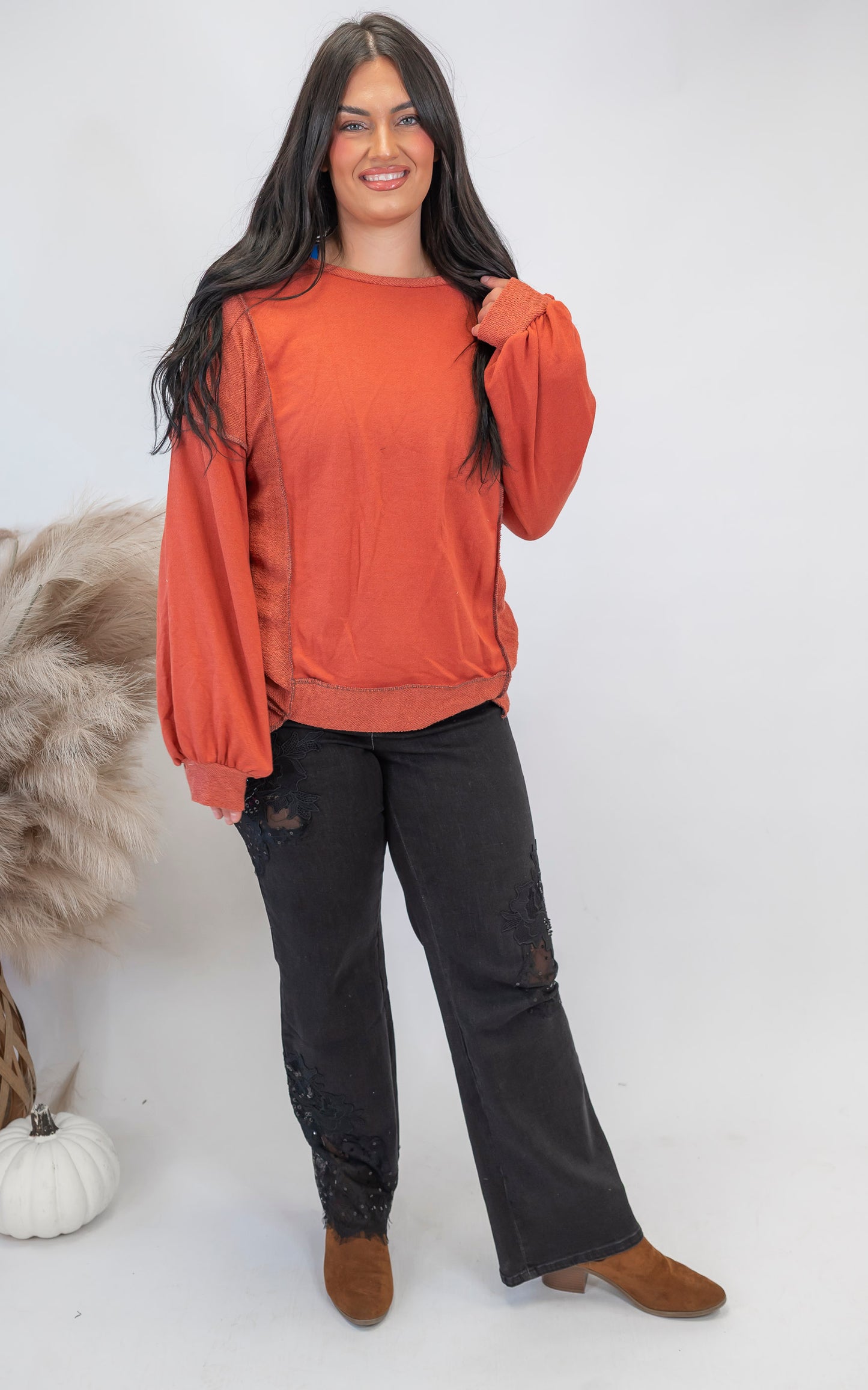 The Rowan French Terry Sweatshirt (2 COLORS)