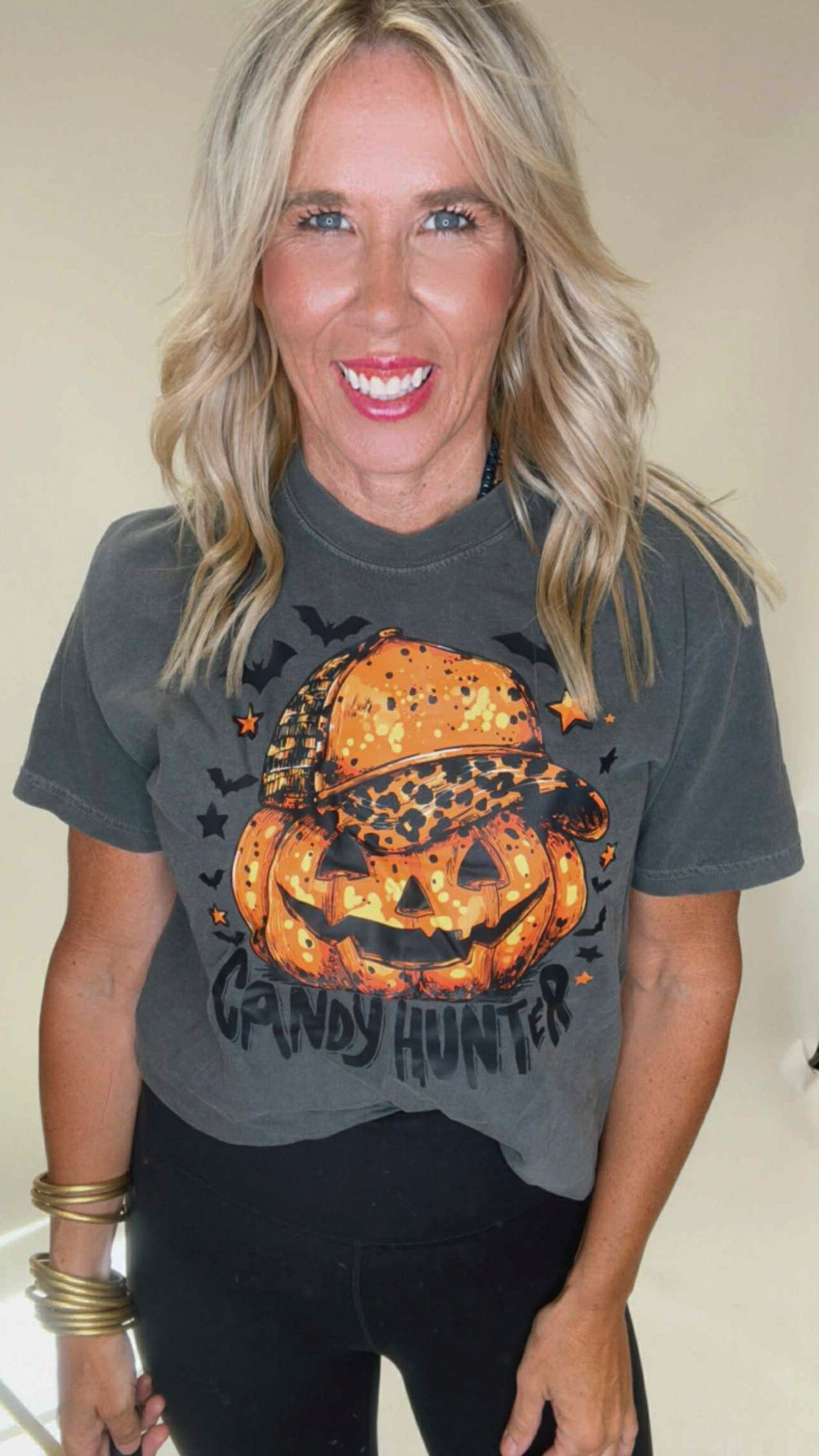 Candy Hunter Halloween Garment Graphic T-shirt