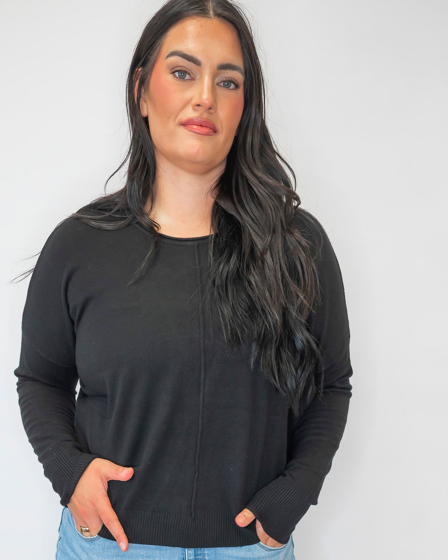 The Dreamer Round Neck Sweater | ZENANA (8 COLORS)