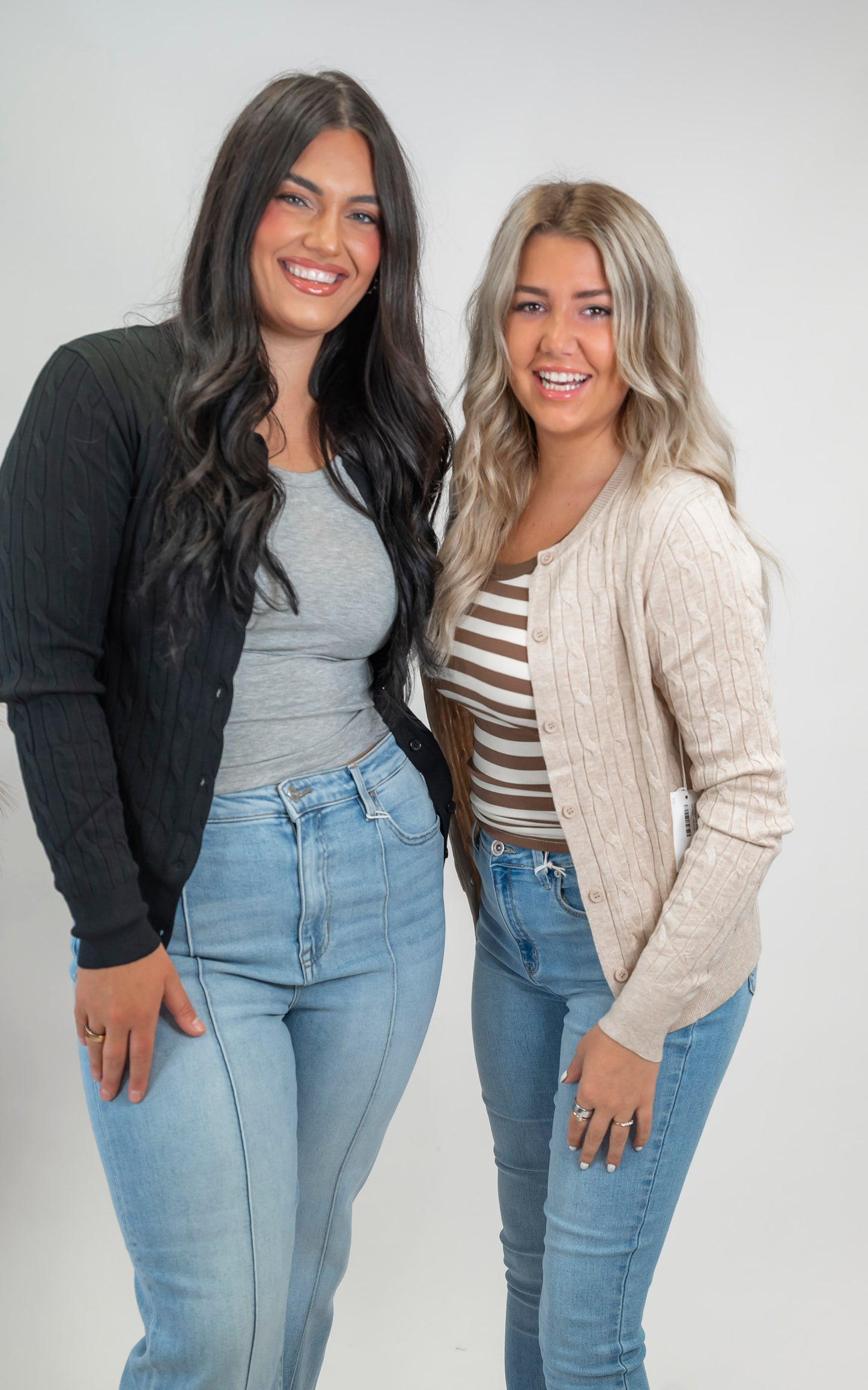 A Classic Cable Knit Button Cardigan (9 COLORS) *DEAL*