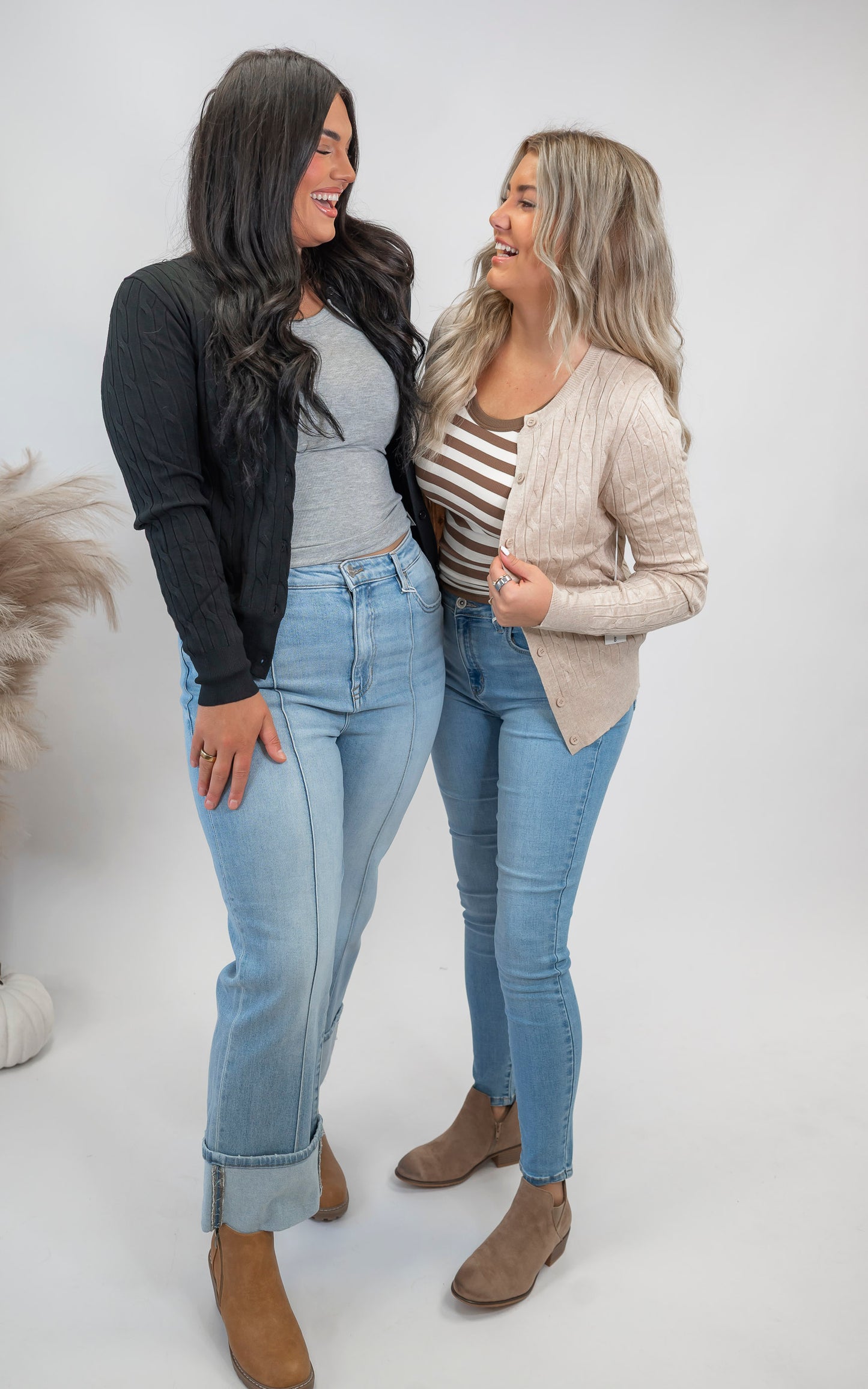 A Classic Cable Knit Button Cardigan (9 COLORS) *DEAL*