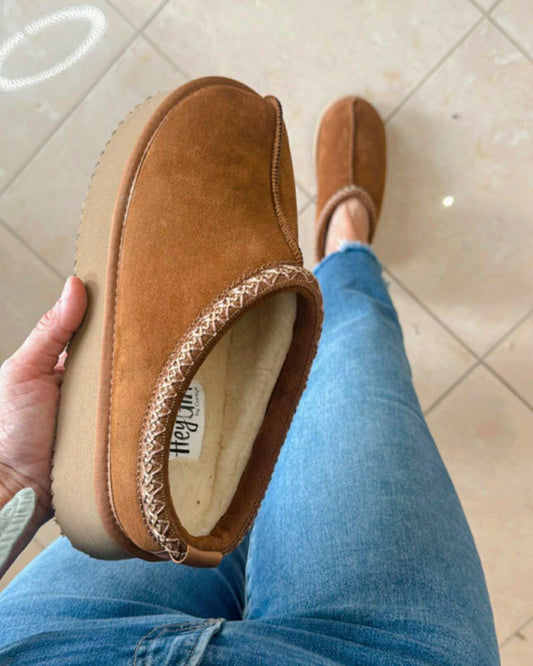 Tobacco Pillow Talk Slip On Shoes | Corkys