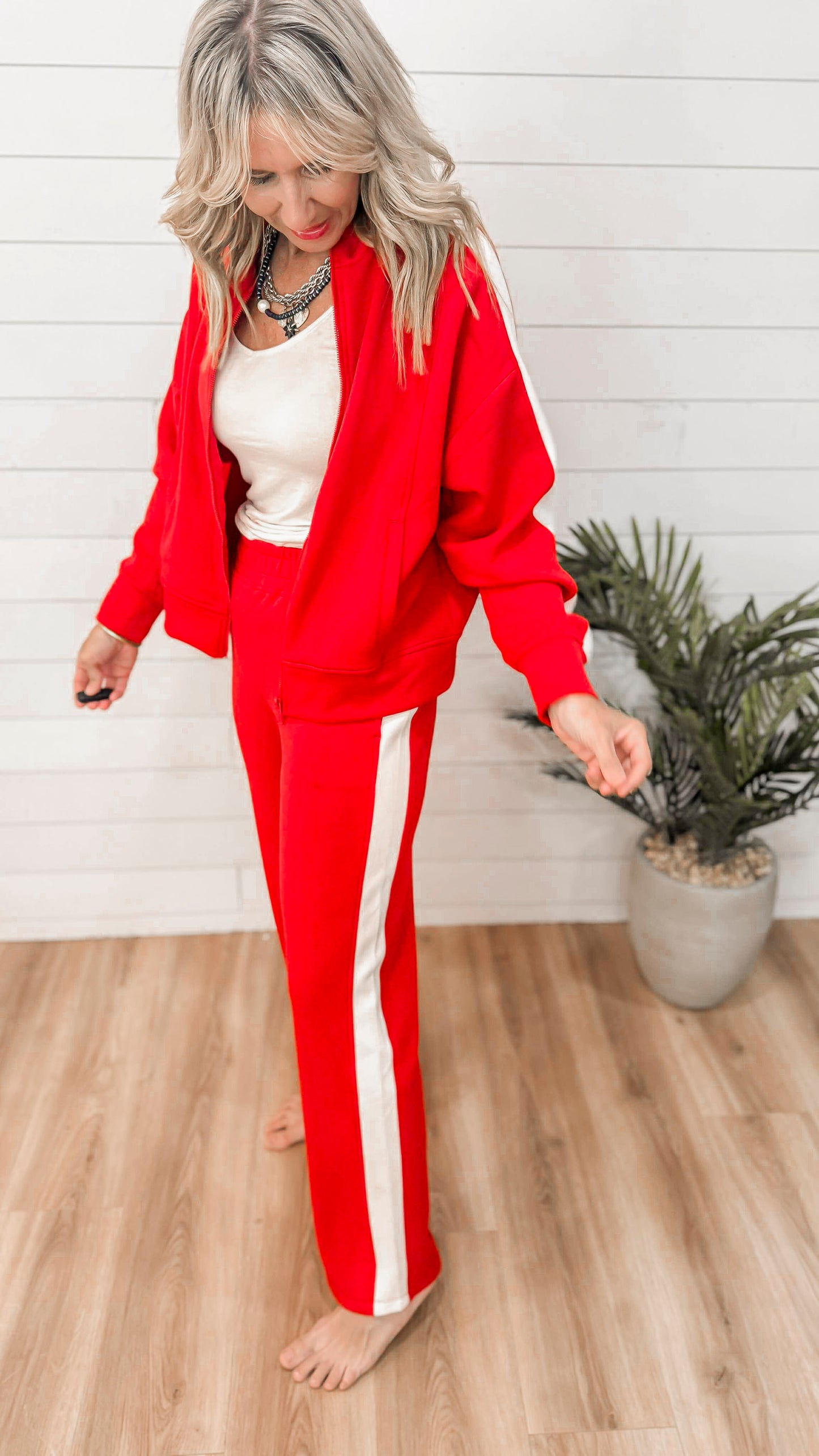Modal Scuba Striping Pant | RAE MODE