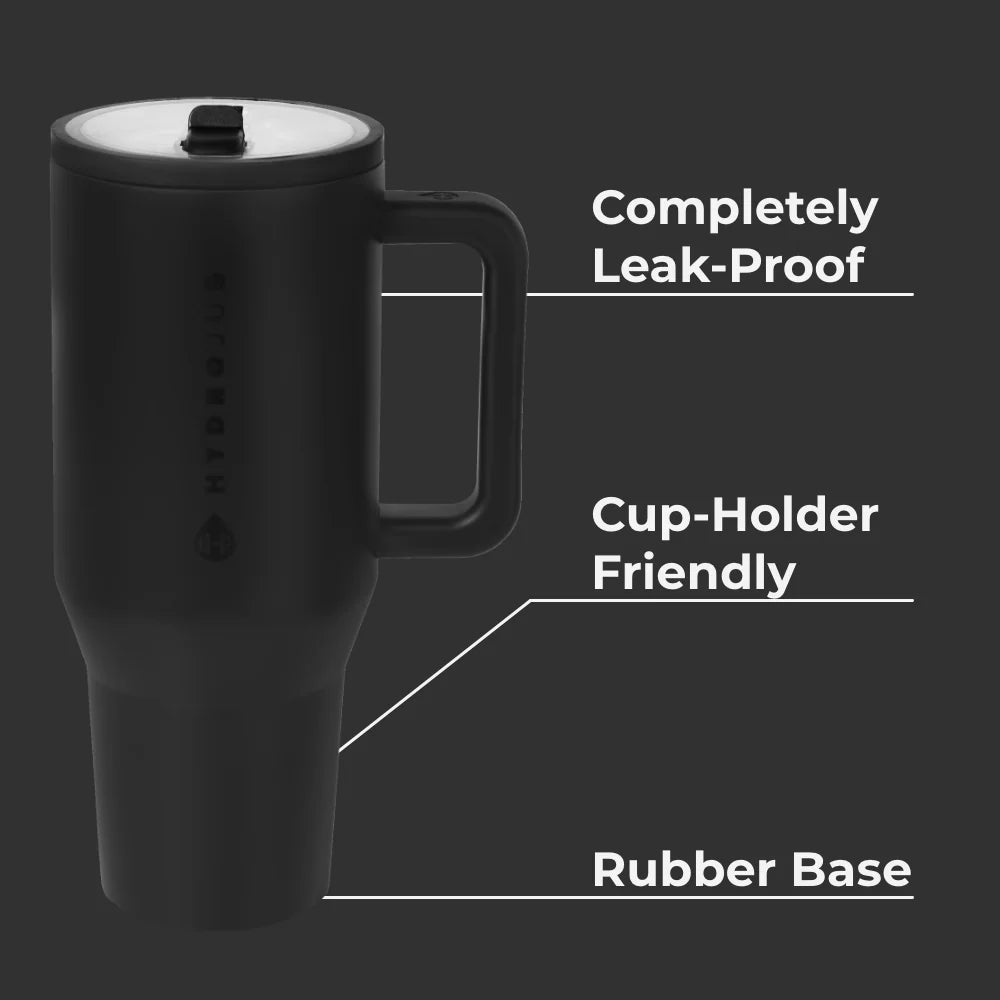 HydroJug 40oz Traveler - Black