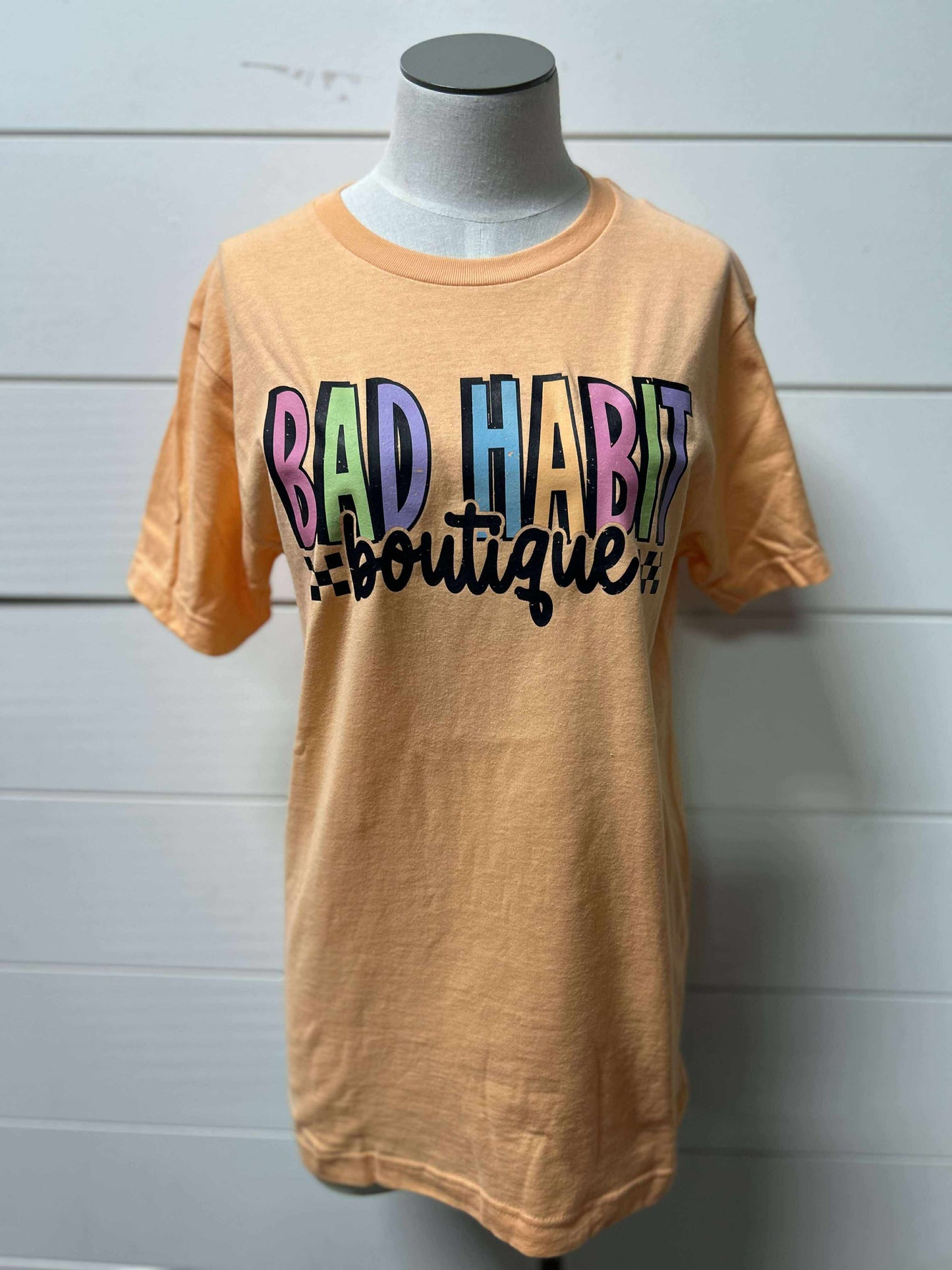 Bad Habit Boutique Birthday Graphic T-shirt - DEAL