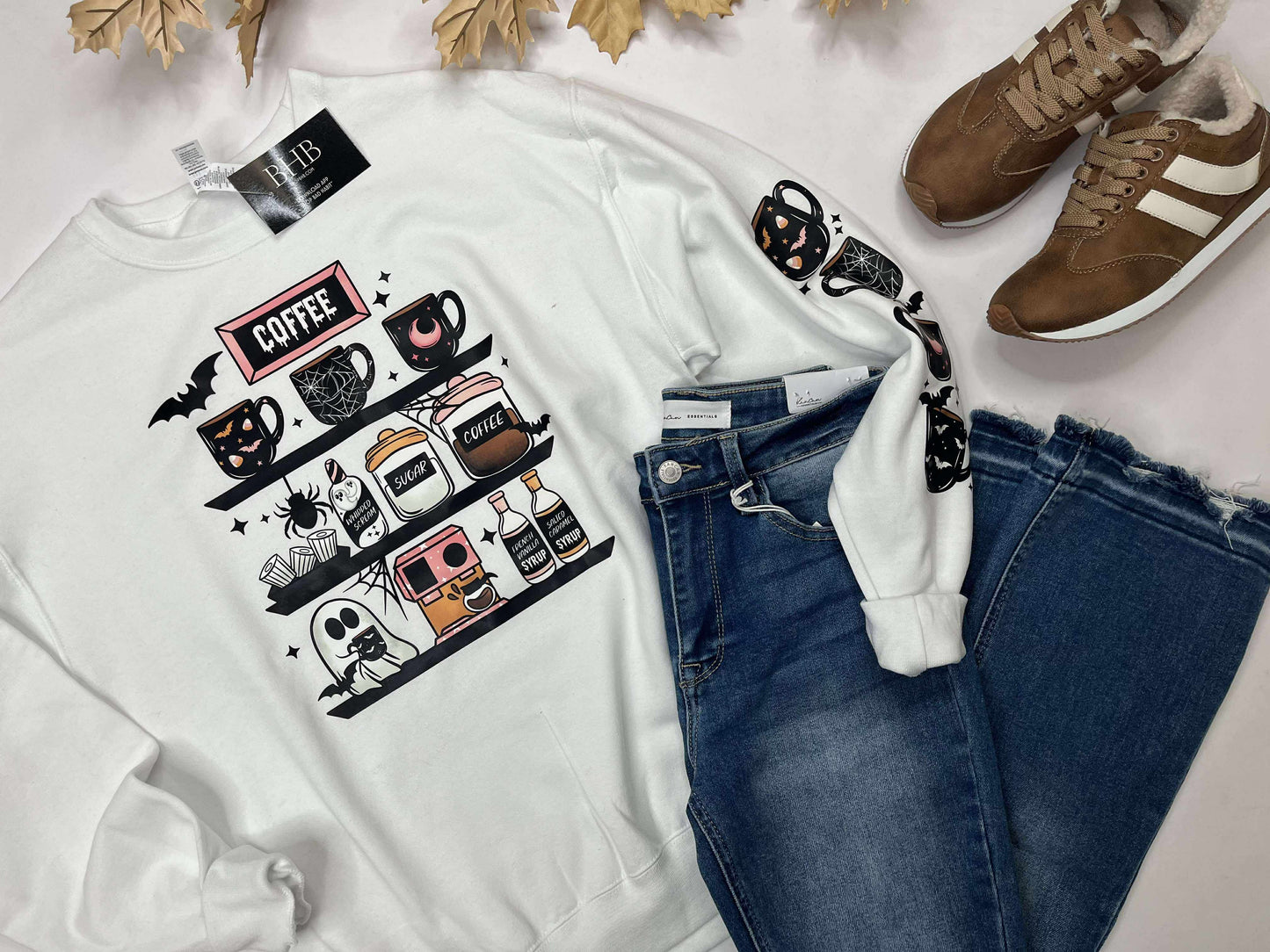 Brew Crew Coffee Bar Graphic Sweatshirt