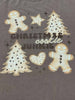 Christmas Cookie Junkie Garment Graphic T-shirt | Comfort Colors - DEAL
