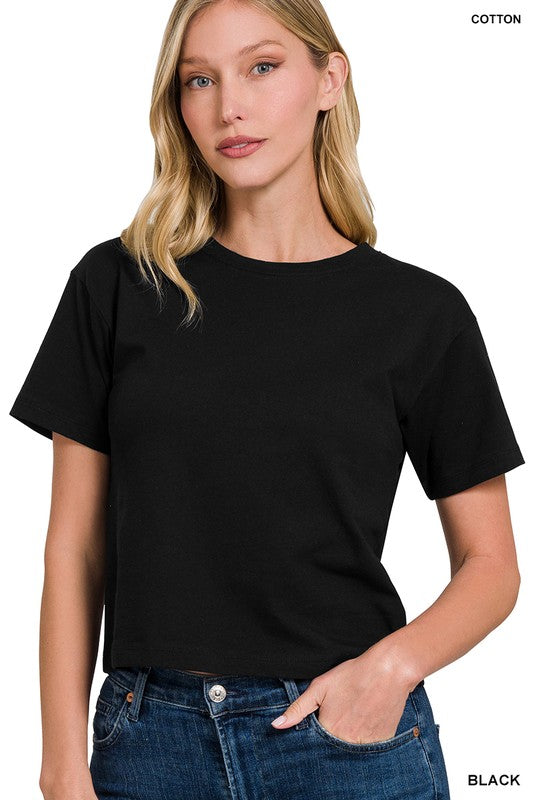 Cotton Crop T-Shirt