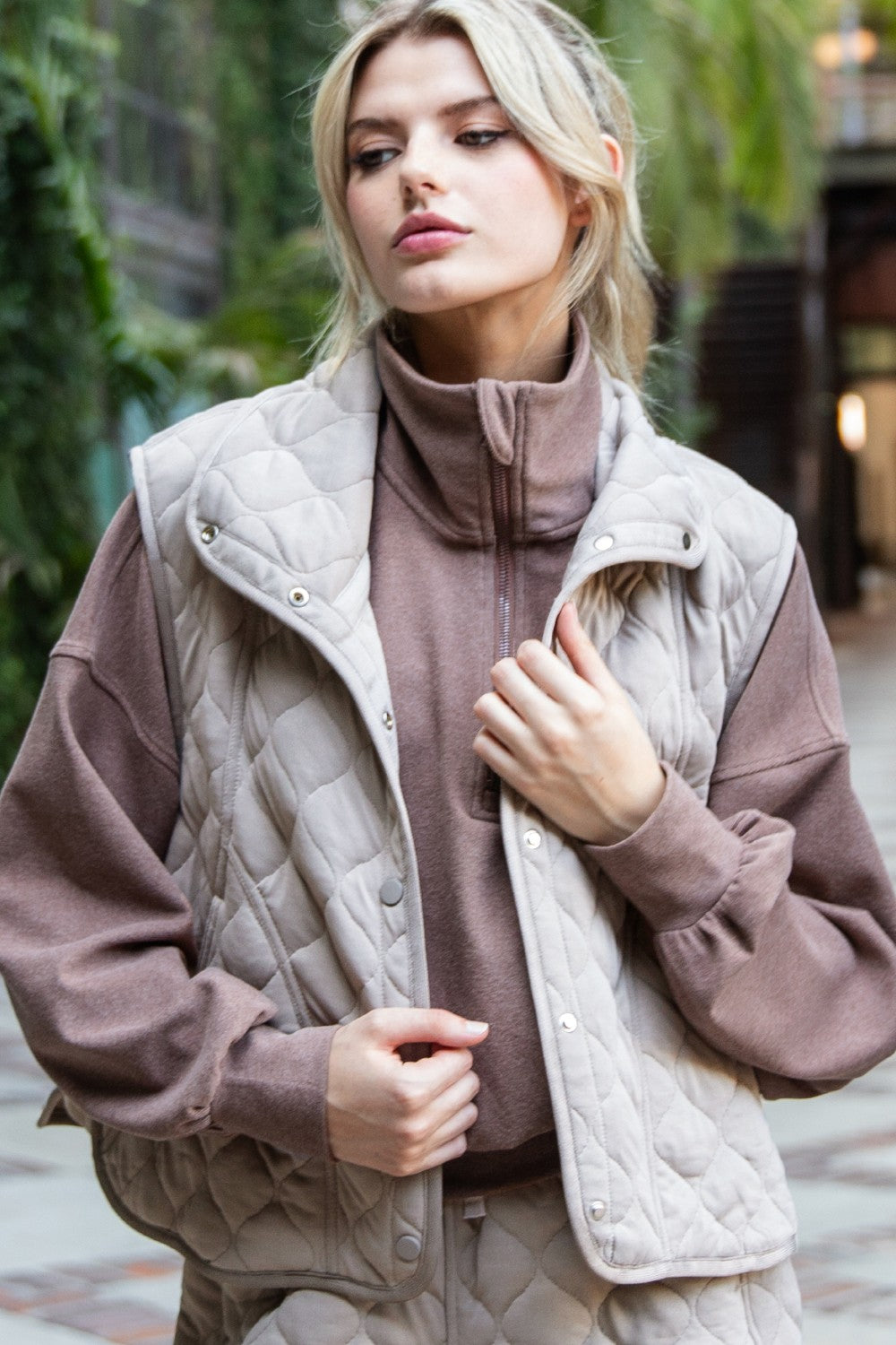Quilted Vest | RAE MODE - Final Sale