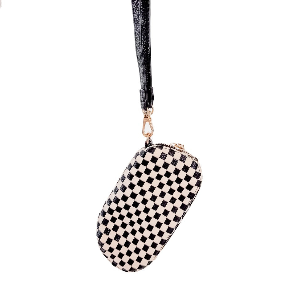 Dylan Woven Sunglass Case Wristlet-Pouch-Pretty Simple