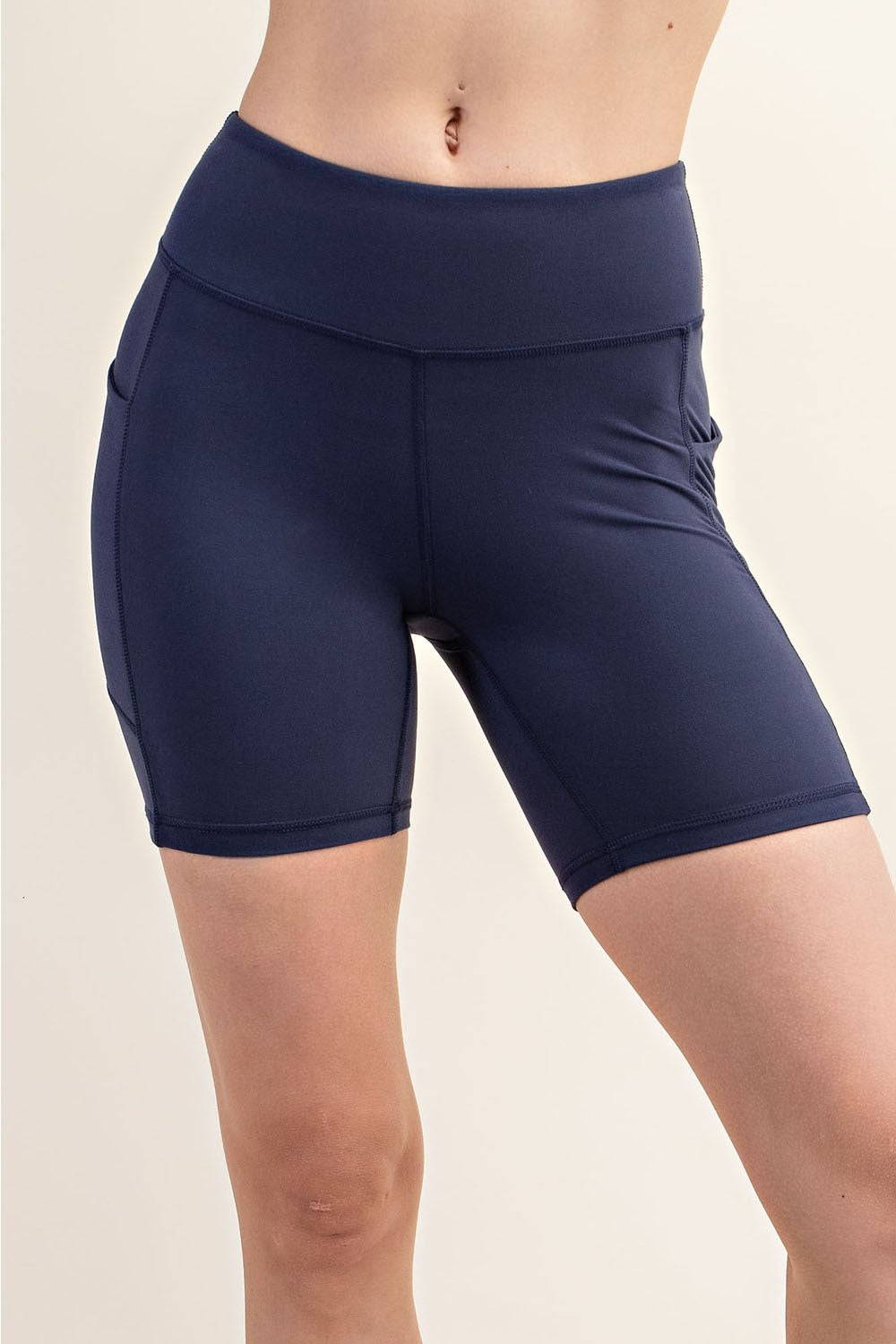 6 Inch Biker Shorts w/ Side Pockets | RAE MODE *New Colors*
