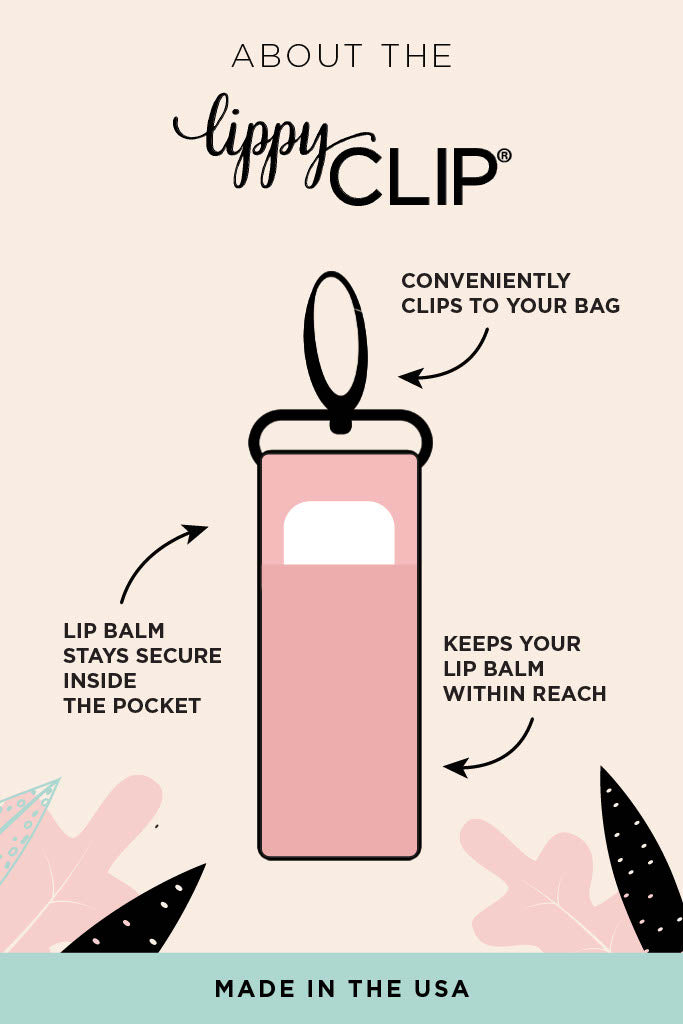 I Love You (And Donuts) LippyClip® Lip Balm Holder