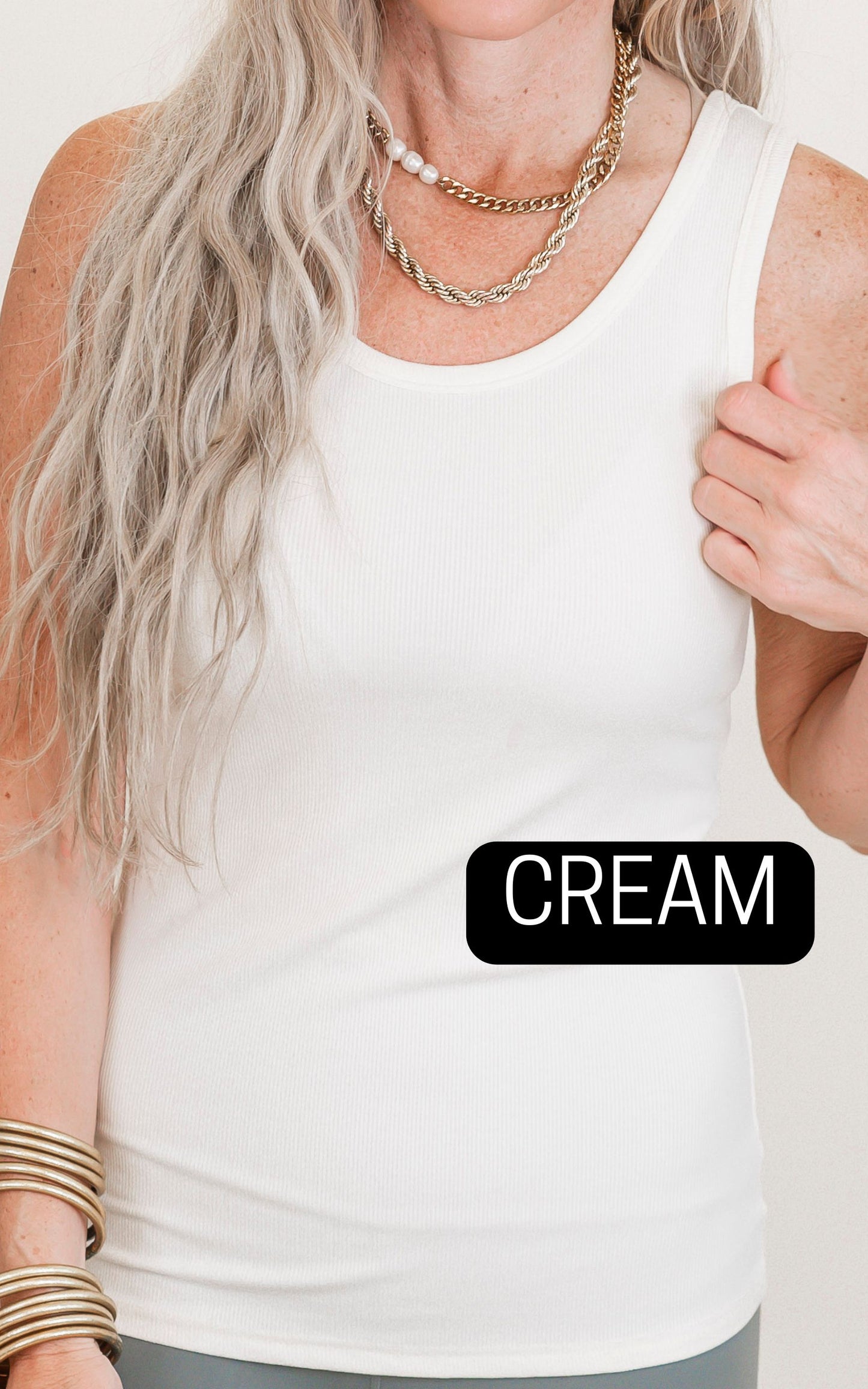 Hold Tight A lil Longer Tank Top by Salty Wave - Part 2 (11 COLORS)