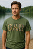 Olive Camo Dad Graphic T-shirt