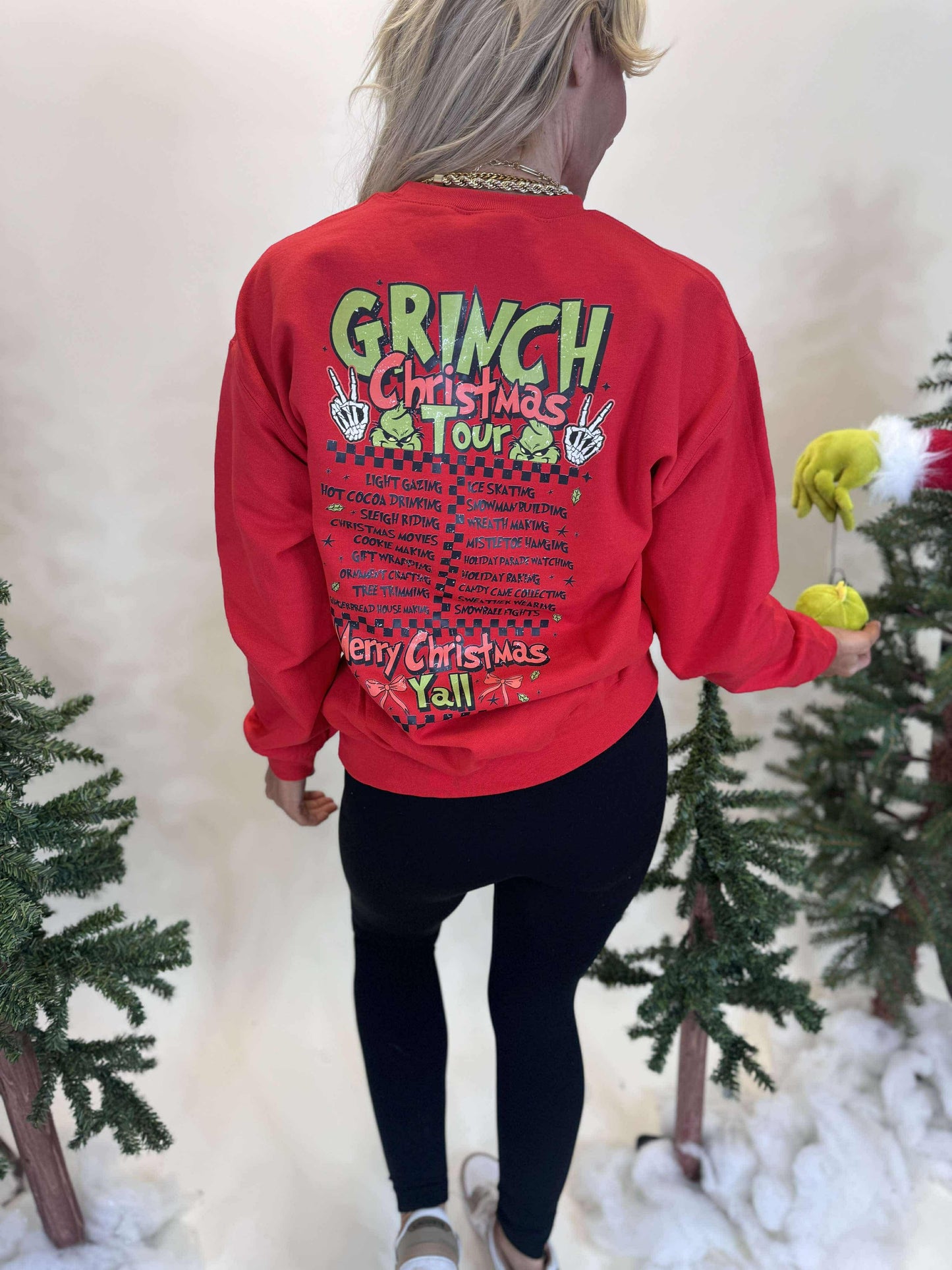 A Christmas Tour Graphic Crewneck Sweatshirt - Final Sale**
