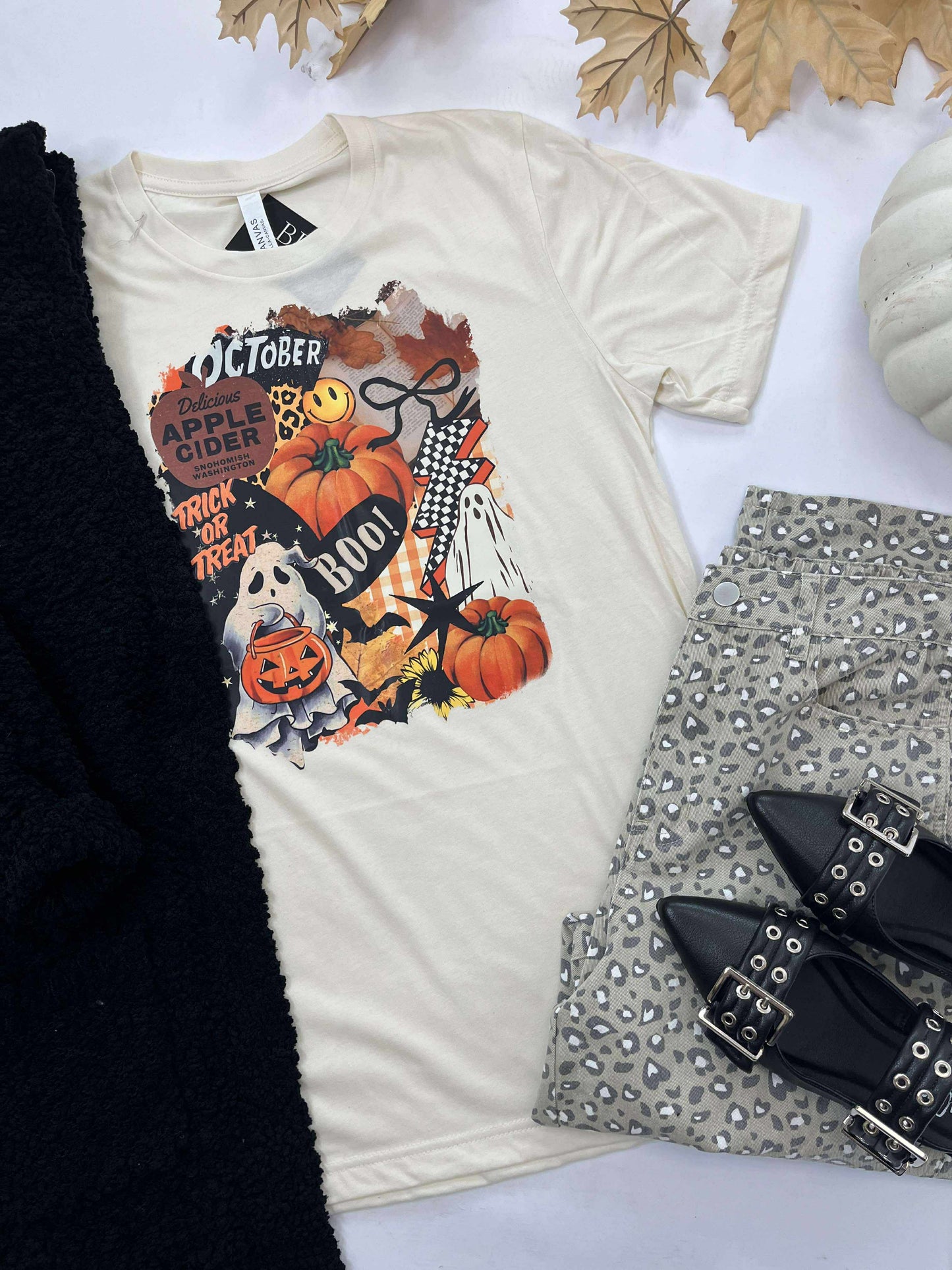 October Vibes Graphic T-shirt