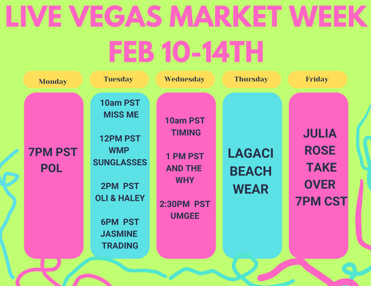 VEGAS LIVE WEEK Feb 10-15th