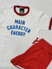 Main Character Energy Ringer Graphic T-shirt