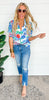 MICA | High Rise Ankle Straight w/ Side Slit Denim Jeans** - Final Sale