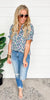 MICA | High Rise Ankle Straight w/ Side Slit Denim Jeans** - Final Sale