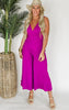 The Wendy Surplice Neckline Sleeveless Jumpsuit - Final Sale**