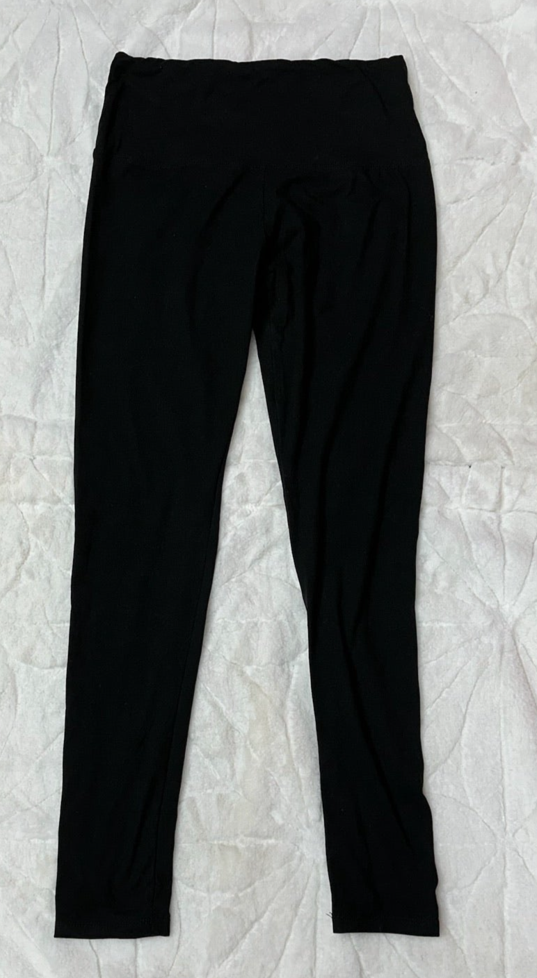 Simple Basic Black Legging