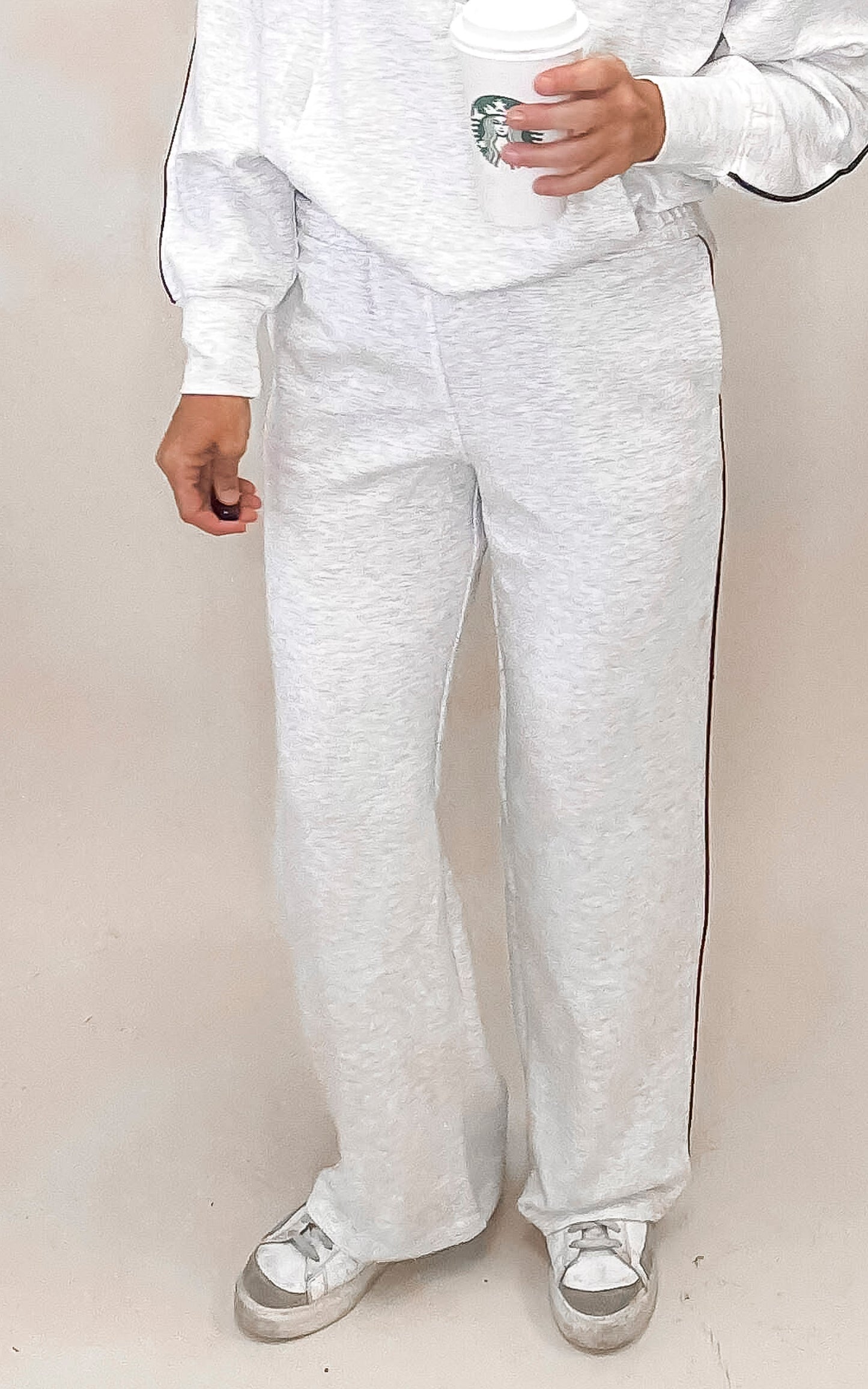 Modal Scuba Piping Straight Pant | RAE MODE