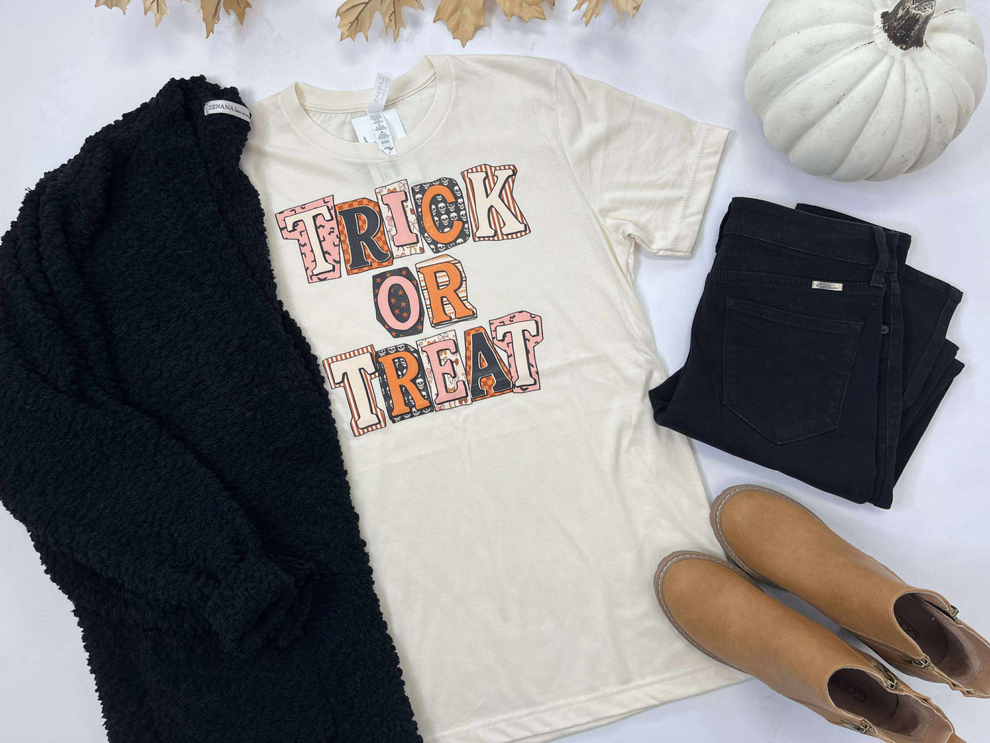 Halloween Trick or Treat Graphic T-shirt