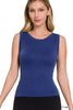 The Harper Cropped Seamless Tank Top - Final Sale