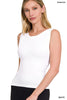 The Harper Cropped Seamless Tank Top - Final Sale