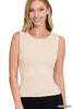 The Harper Cropped Seamless Tank Top - Final Sale