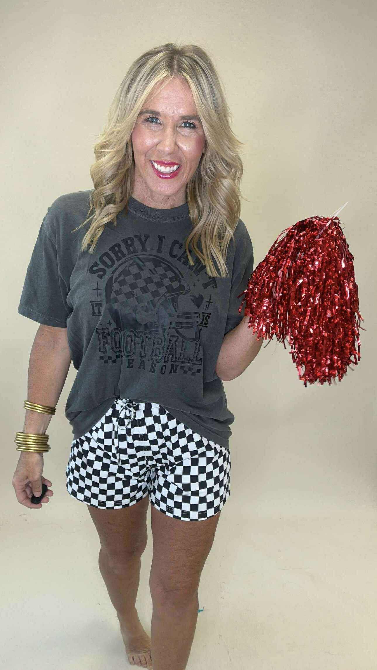 Im Sorry I Can't.. Football Garment Graphic T-shirt