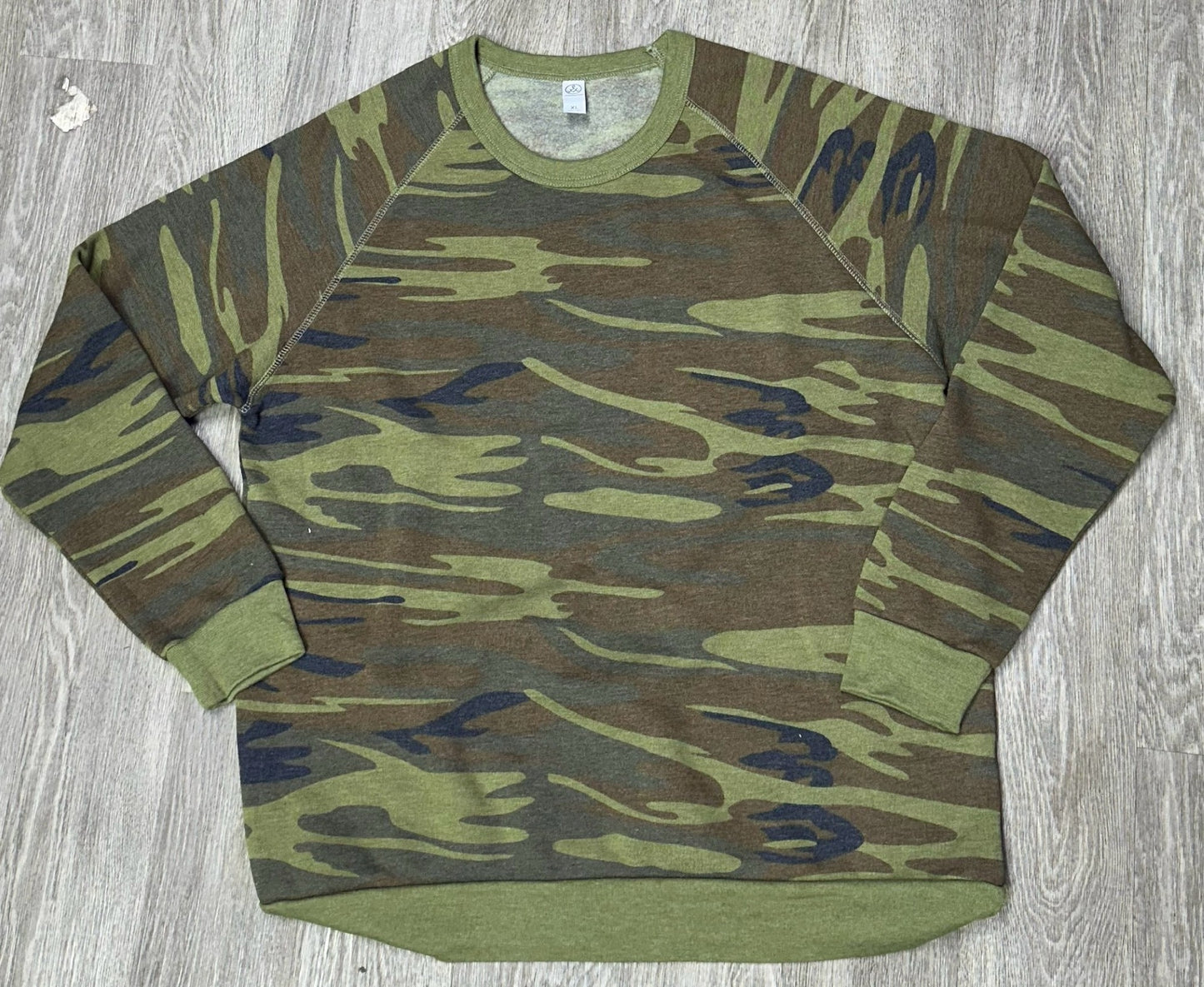 Camo Crew Fleece Sweater | FINAL SALE