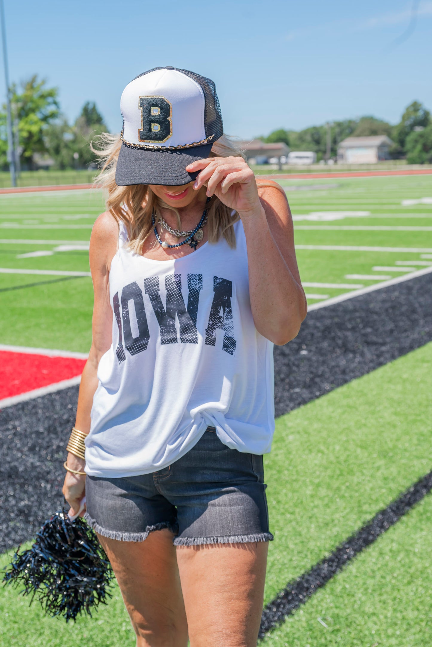IOWA Slouchy Tank Top