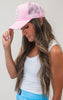 Sara's Custom Pink "B" Checkered Trucker Hat