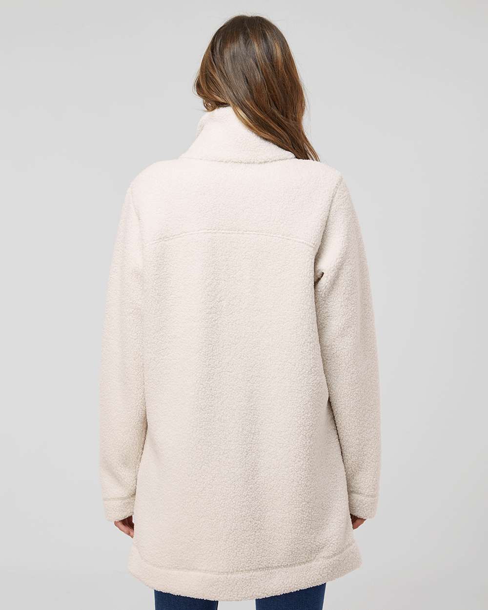 ivory fleece jacket