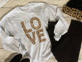  For the Love of Leopard Sweatshirt, CLOTHING, BAD HABIT APPAREL, BAD HABIT BOUTIQUE 