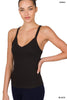 Sara's Steals and Deals Ribbed Cami Tank Top** - Final Sale