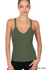 Sara's Steals and Deals Ribbed Cami Tank Top** - Final Sale