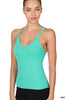 Sara's Steals and Deals Ribbed Cami Tank Top** - Final Sale
