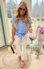 woven airflow blouse