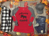Just Moosing Around Baseball Elbow Patch Tee - BAD HABIT BOUTIQUE