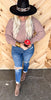 Mid Rise Crop Denim Skinny Jeans | Mica** - Final Sale