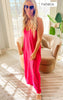 fuchsia maxi dress