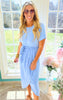 spring blue dress