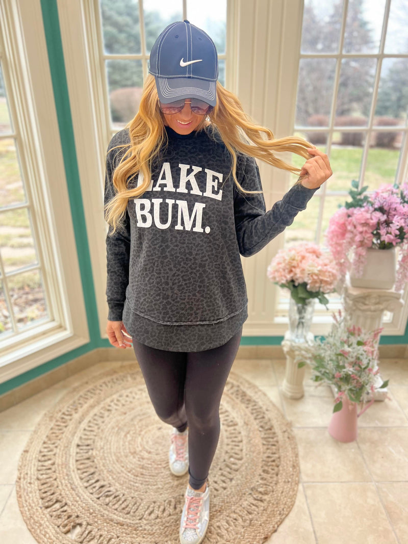 Lake Bum Women's Weekend Fleece Sweatshirt - Final Sale**
