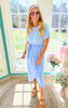 spring blue dress