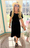 black dress
