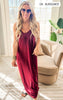 dk burgundy maxi dress